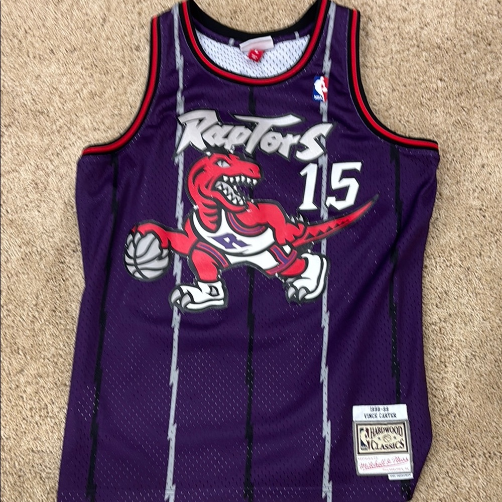 Mitchell & Ness Raptors Purple Jersey